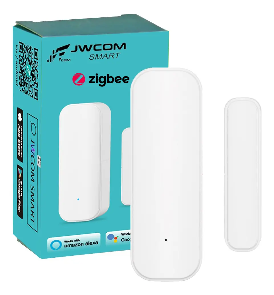 Sensor Porta Janela Zigbee Inteligente Magnético Alexa Tuya