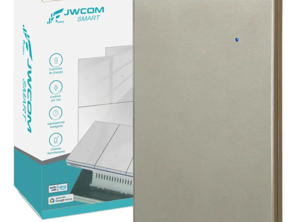 Interruptor Inteligente Tecla Física 1 Botões Zigbee Jwcom