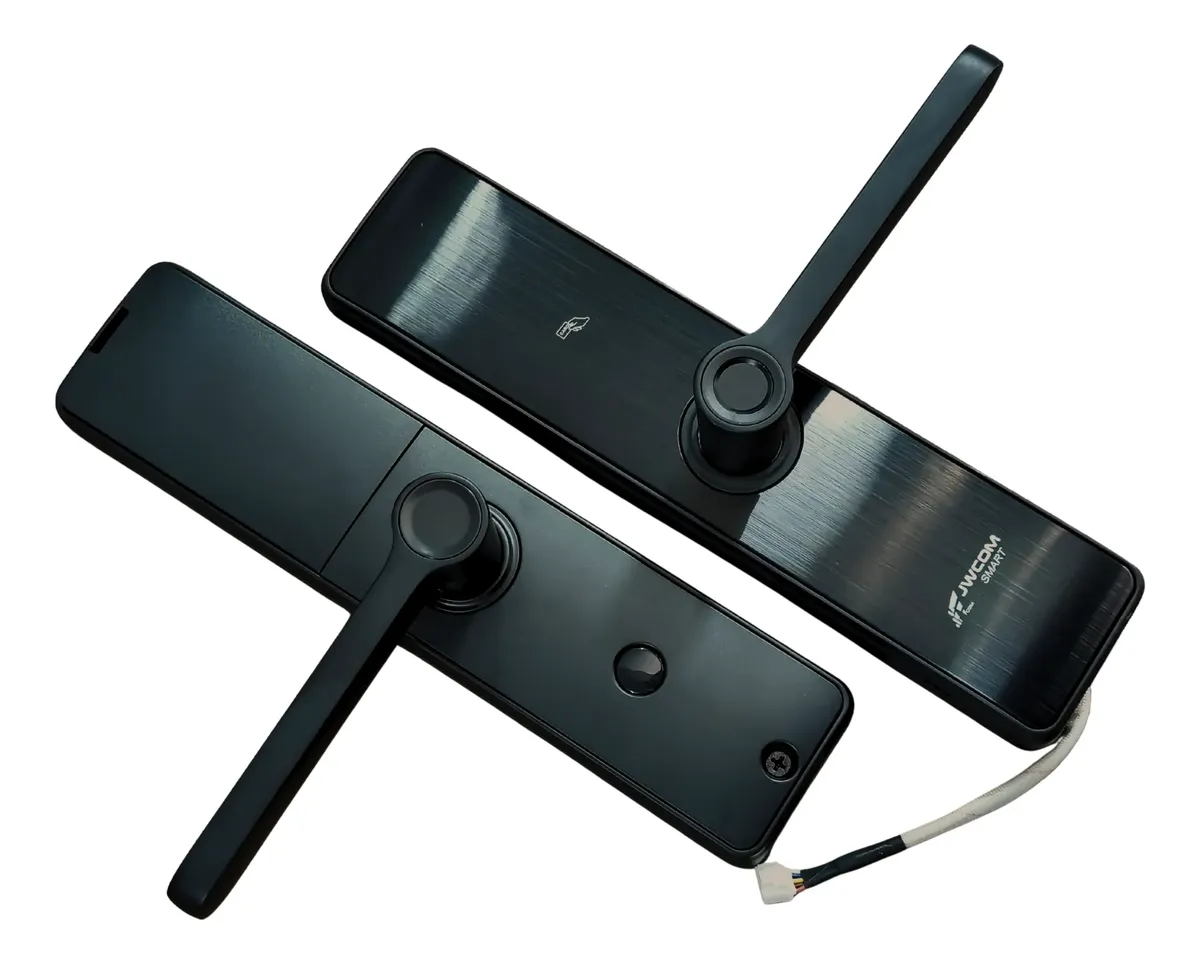 Fechadura Digital Inteligente Wifi Biometria Jwcomsmart V517 - Imagem 4