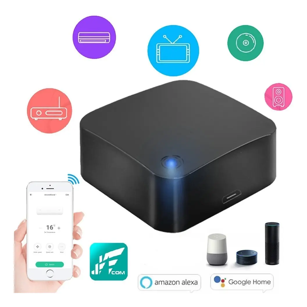 Controle Remoto Inteligente Jwcom Smart Tv Wifi-ir Alexa - Imagem 2