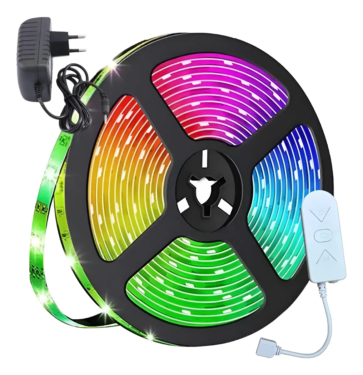 Fita Led Rgb Inteligente 5050 Smart Wifi 5m + Fonte Alexa Rgb