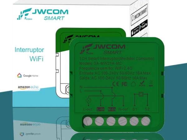 Mini Módulo Relé Interruptor Medidor De Consumo Wifi