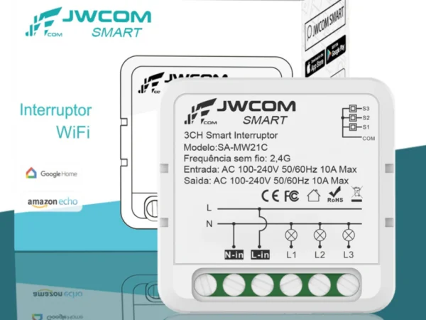 Mini Módulo Relé Interruptor 4ch 5a/canais