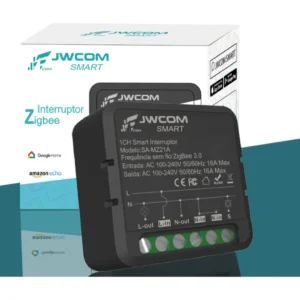 Mini Módulo Relé Interruptor Zigbee 2ch 16a Sa-mz21b-ch02