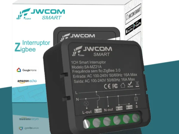 Mini Módulo Relé Interruptor Zigbee 2ch 16a Sa-mz21b-ch02