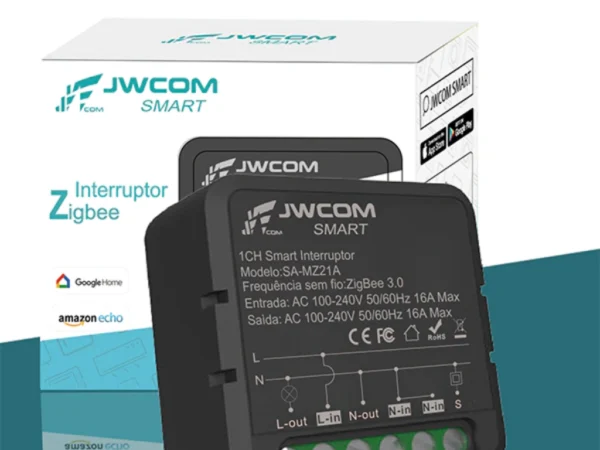 Mini Módulo Relé Zigbee 3c 10a/canais
