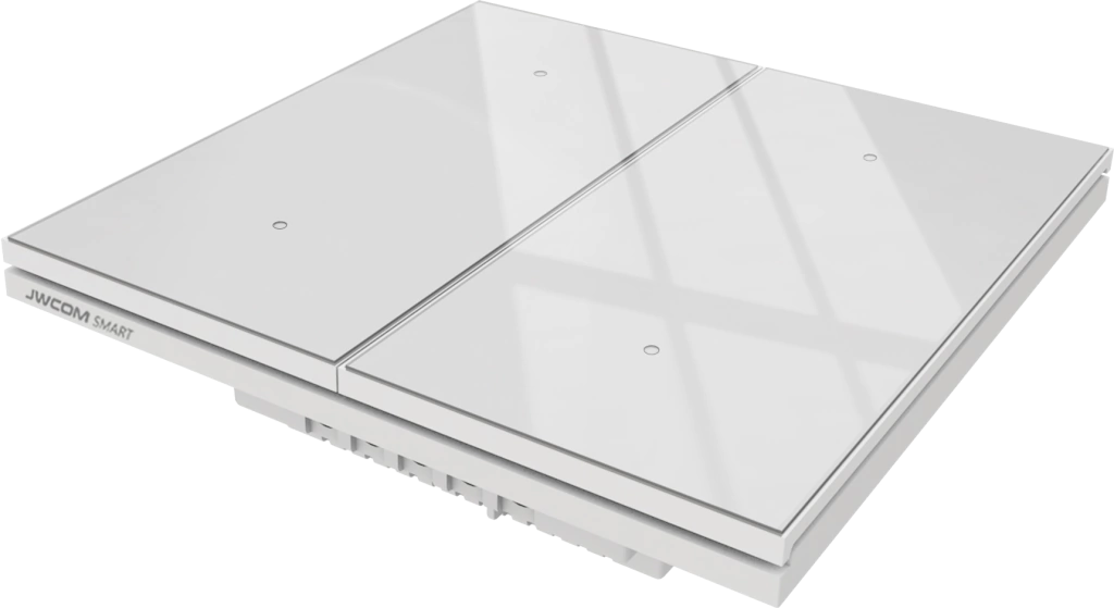 Interruptor Inteligente Zigbee Tecla 4x4 Jwcom 4 canais - Branco - Imagem 3