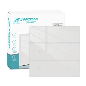 Interruptor Inteligente Zigbee Tecla 4×4 Jwcom 6 canais – Branco