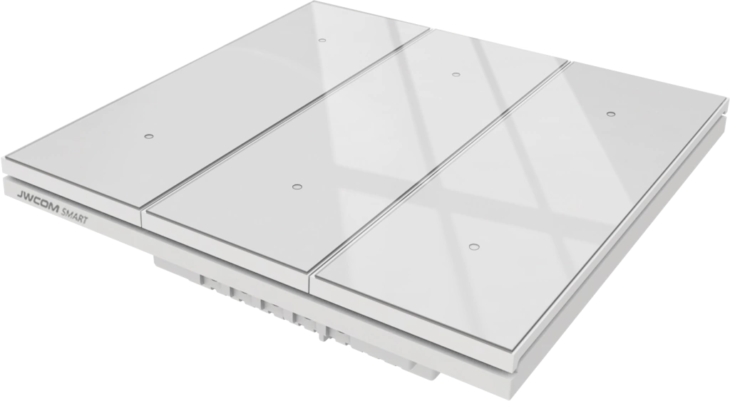 Interruptor Inteligente Zigbee Tecla 4x4 Jwcom 6 canais - Branco - Imagem 3