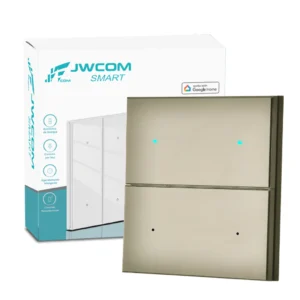 Interruptor Inteligente Zigbee METÁLICO Tecla 4×4 Jwcom 4 canais