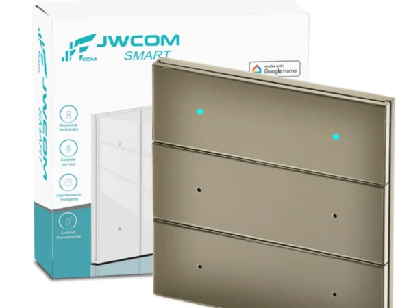 Interruptor Inteligente Zigbee Tecla 4x4 Jwcom 6 canais