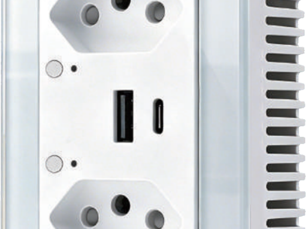 Tomada Inteligente 20A Wi-Fi Dupla Usb-C + Usb JWCOM
