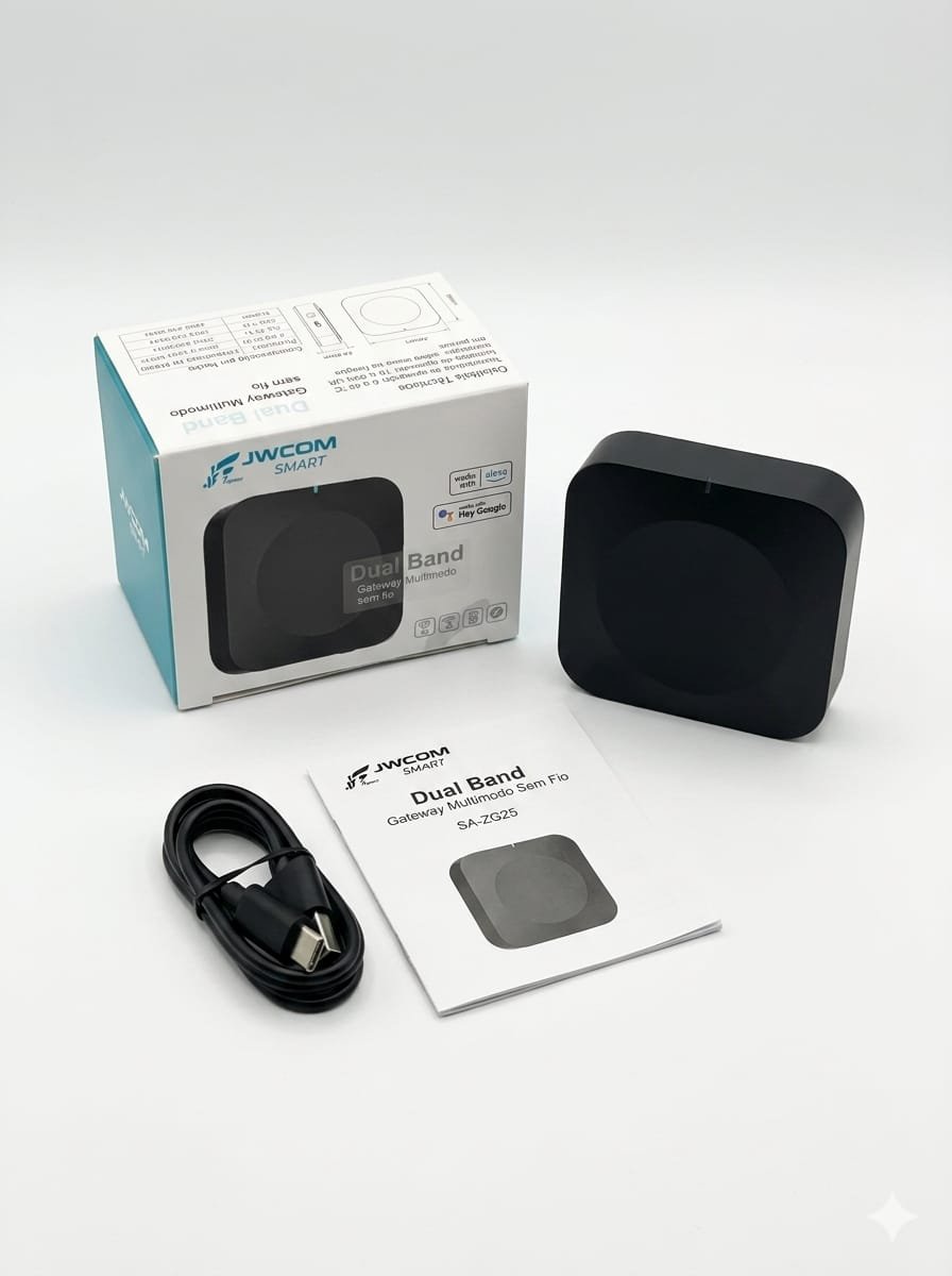 Hub Zigbee Dual Band 2.4g E 5g Bluetooth Mesh Alexa Google - Imagem 2
