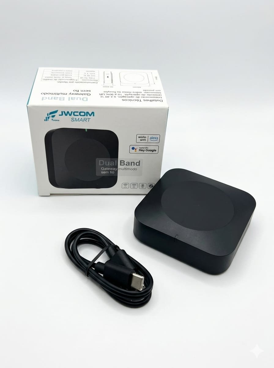 Hub Zigbee Dual Band 2.4g E 5g Bluetooth Mesh Alexa Google